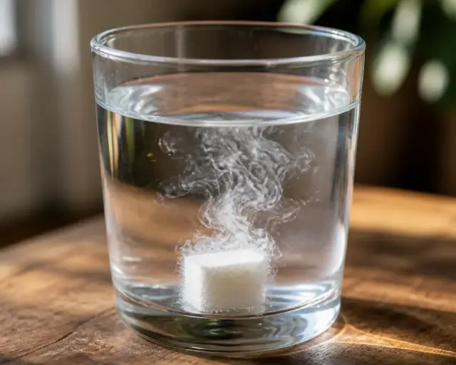 Dissolution en physique : ce que devient vraiment un solide dans l'eau