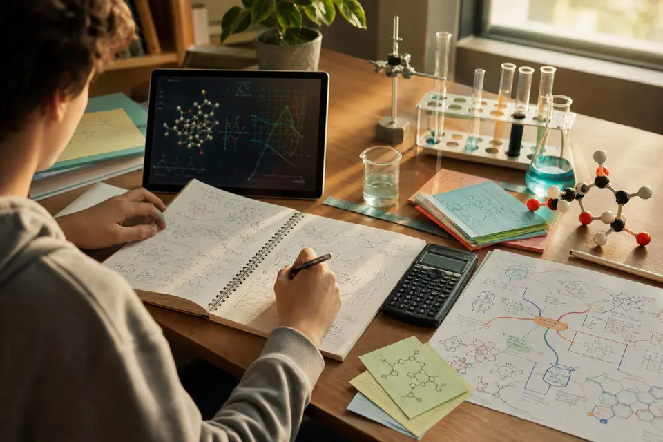 Quelles méthodes rendent l'apprentissage de la physique-chimie vraiment efficace ?
