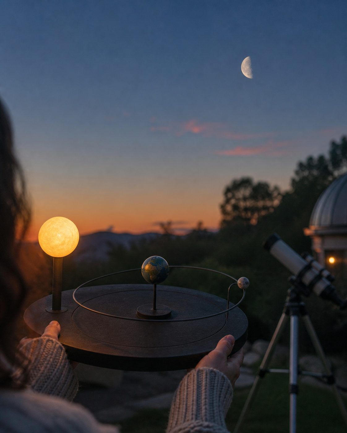 Pourquoi les phases de la Lune ne sont-elles pas l'ombre de la Terre ?