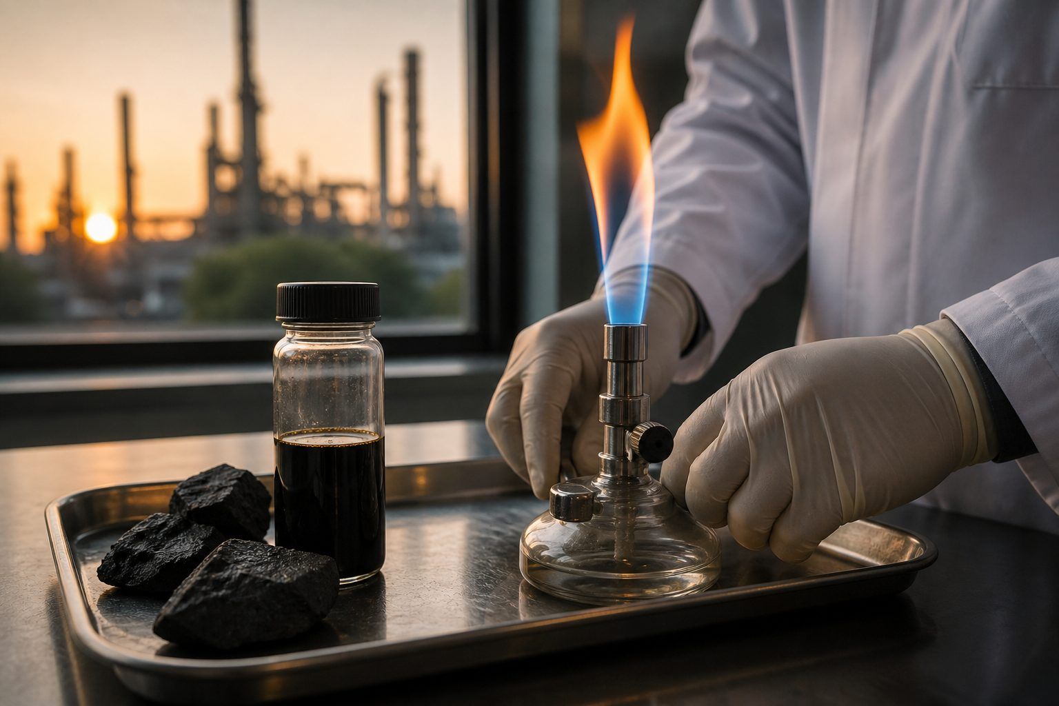 Que se passe-t-il vraiment quand un hydrocarbure brûle ?