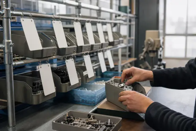 Le kanban en gestion de production organise le flux tiré