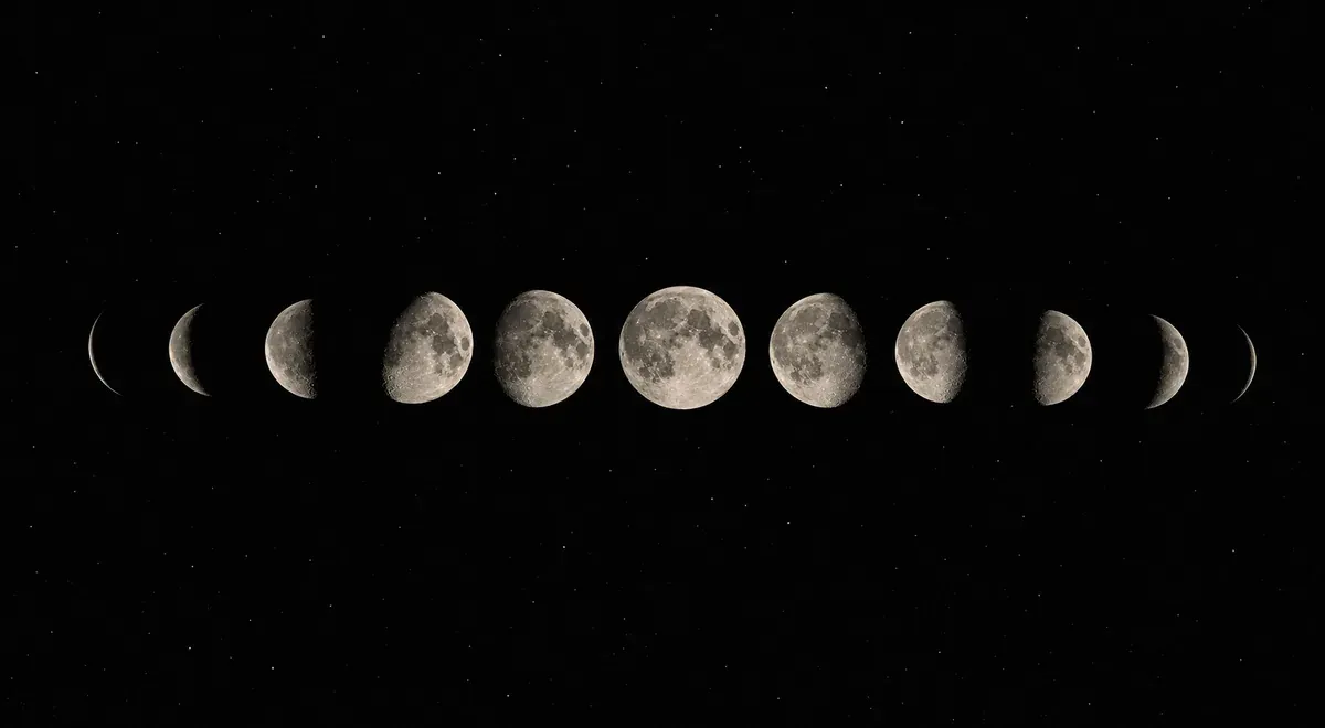 Comment expliquer les différentes phases de la Lune ?